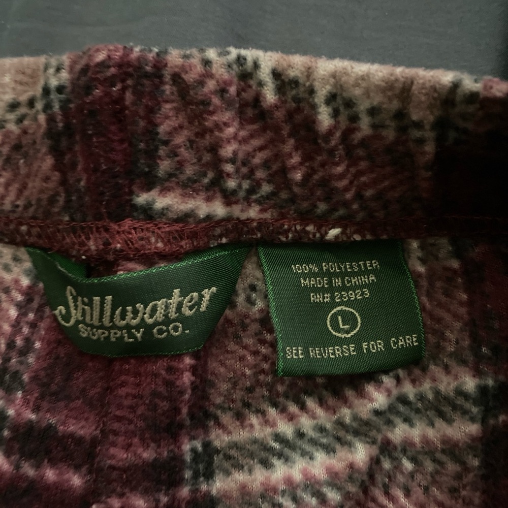 Stillwater Supply Co. Soft Plaid Pajama Pants